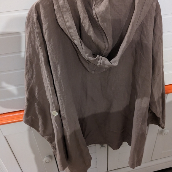 NWT brown la fix sun jacket - Picture 2 of 2